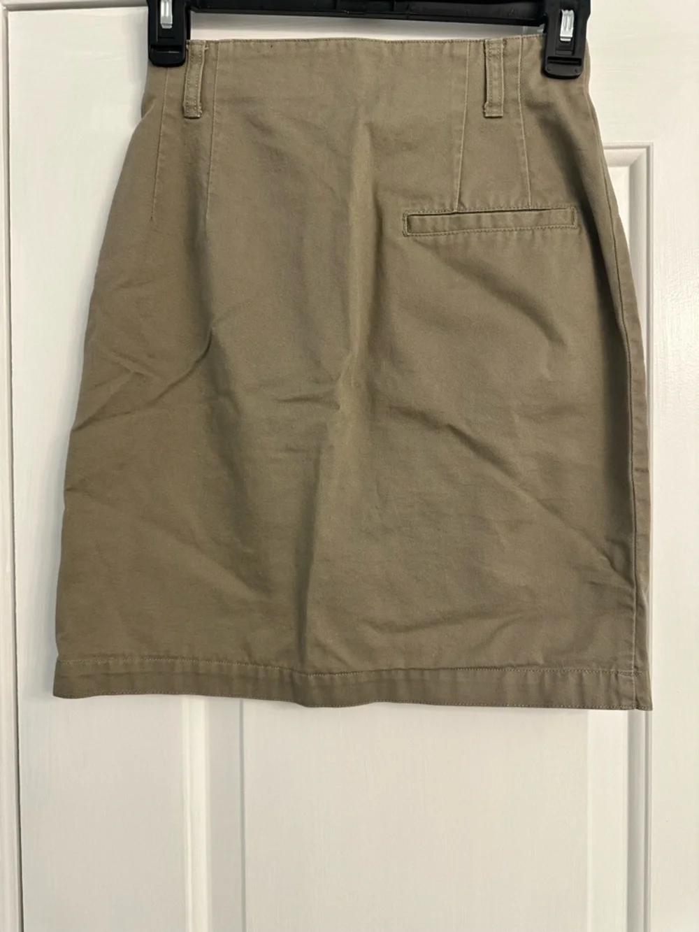 Y2K GAP Mini Pencil Skirt Khaki Size 1 - Picture 5 of 6